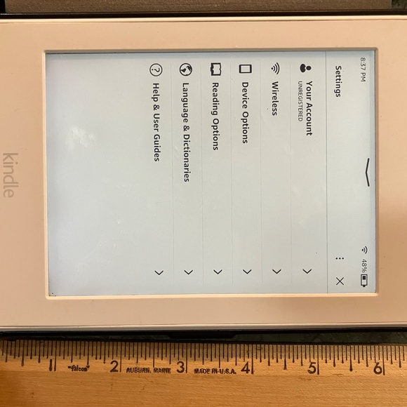 KINDLE PAPERWHITE 7th GENERATION, built in light, Wi-Fi, case & charging cable - Picture 5 of 8